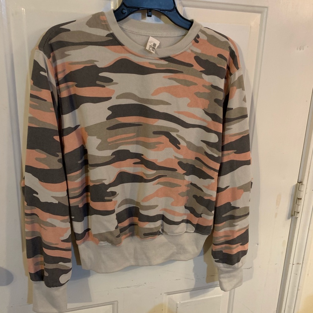 Camouflage sweatshirt